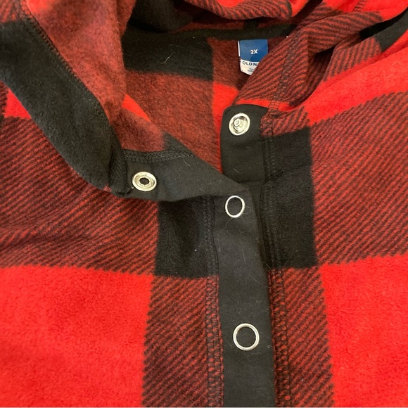 OLD NAVY FLANNEL PJ & BLANKET BUFFALO PLAID SIZE 2X UNISEX - Picture 6 of 12